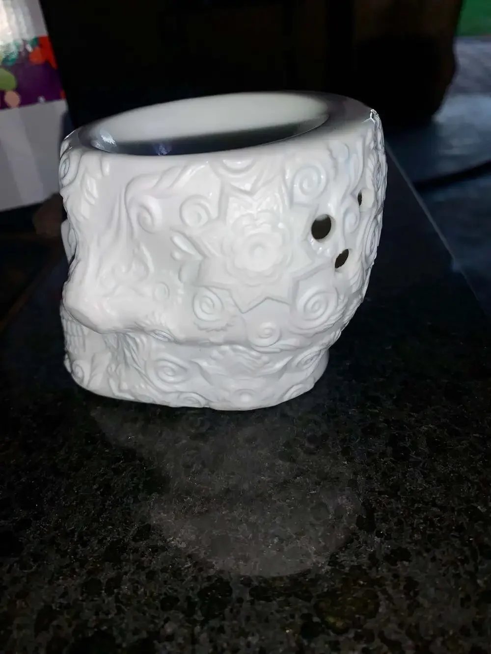Scentsy Calaverita Sugar Skull Plug-In Wax Warmer